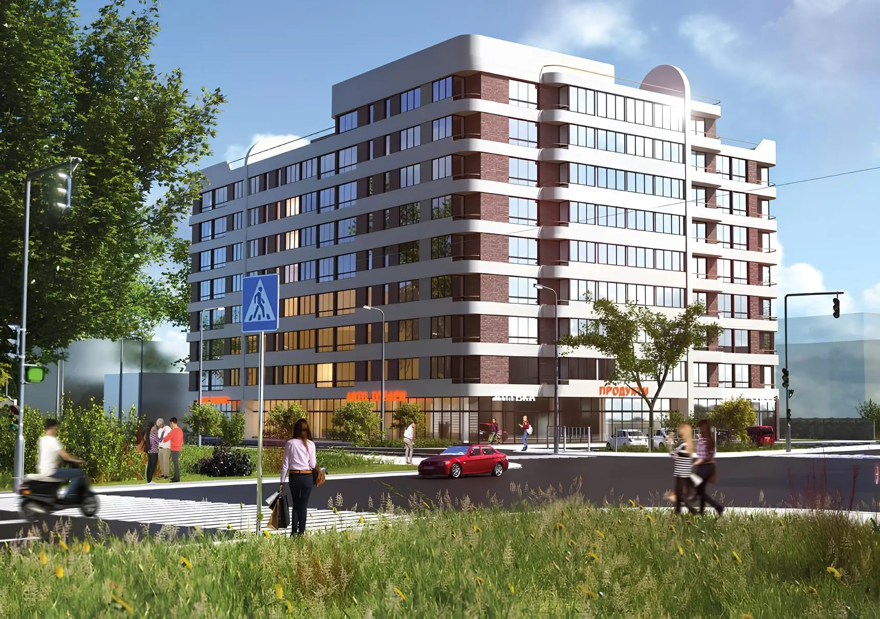 Реконструкція історичної будівлі з інтеграцією сучасних архітектурних елементів